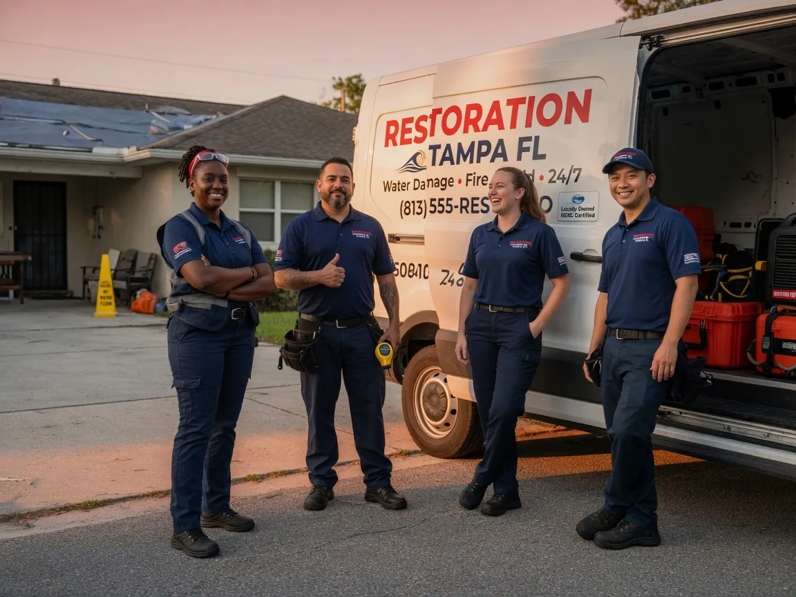 Water Damage Restoration company in New Sharon, IA