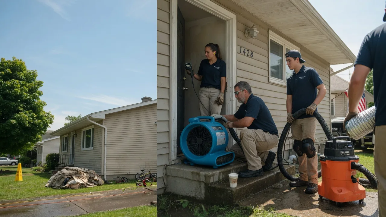 Water Damage Restoration in New Sharon, IA near me